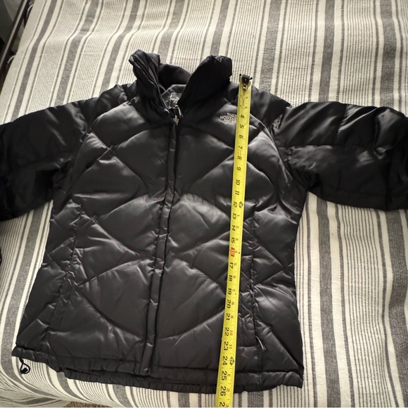 The North Face 550 Puffer Black Down Jacket Womens  XL - Picture 7 of 13